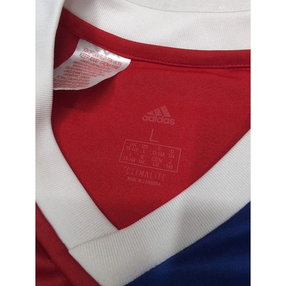 Adidas Kids Large 2018/19 FC Basel 1893 Home Jersey Unisex youth Blue Red